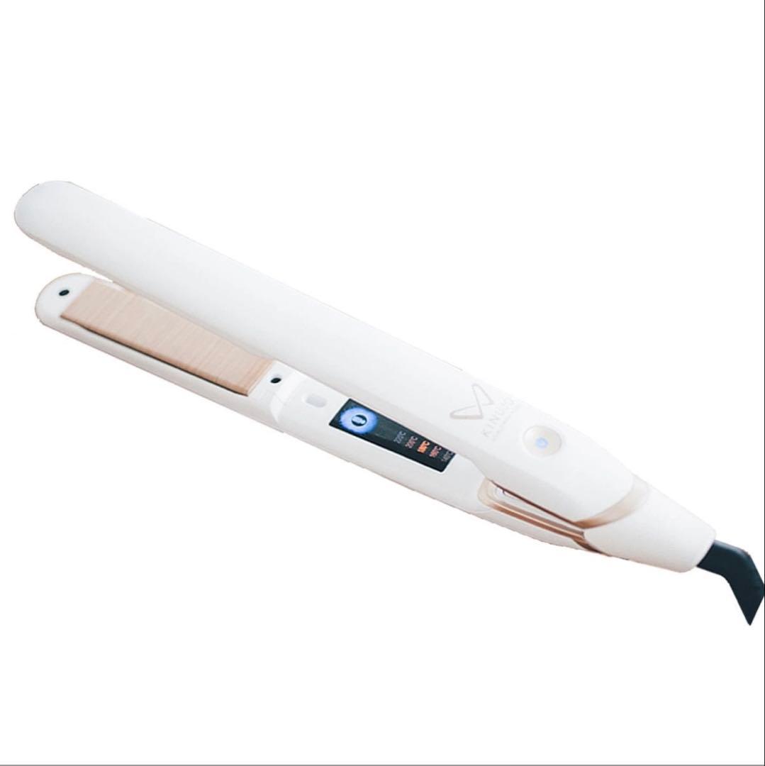 KINUJOU ストレートヘアアイロン ホワイト KINUJO ストレートヘアアイロン ホワイト【国内製造 絹女 日本製 取扱