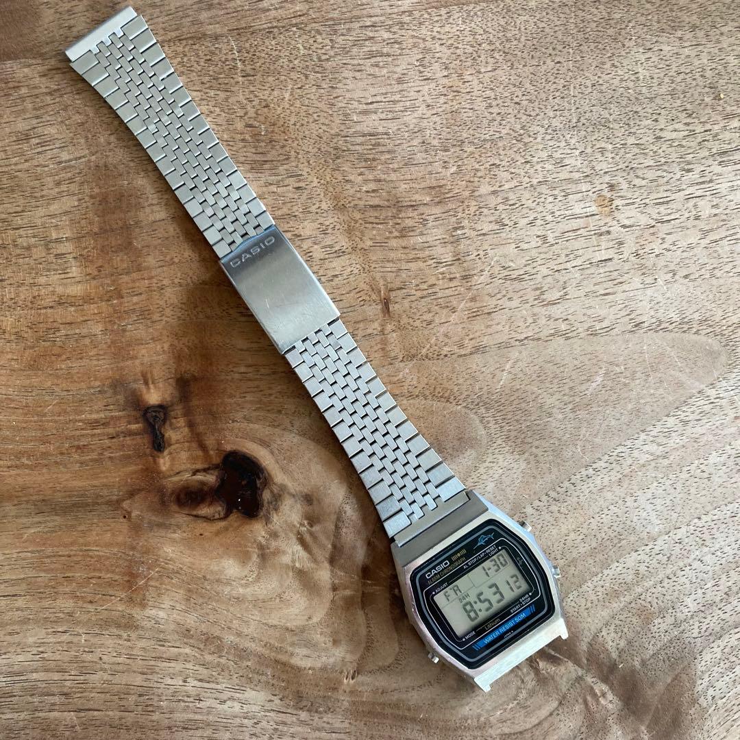 CASIO W-35 80s Marlinカジキ カシオマーリン ビンテージ - メルカリ