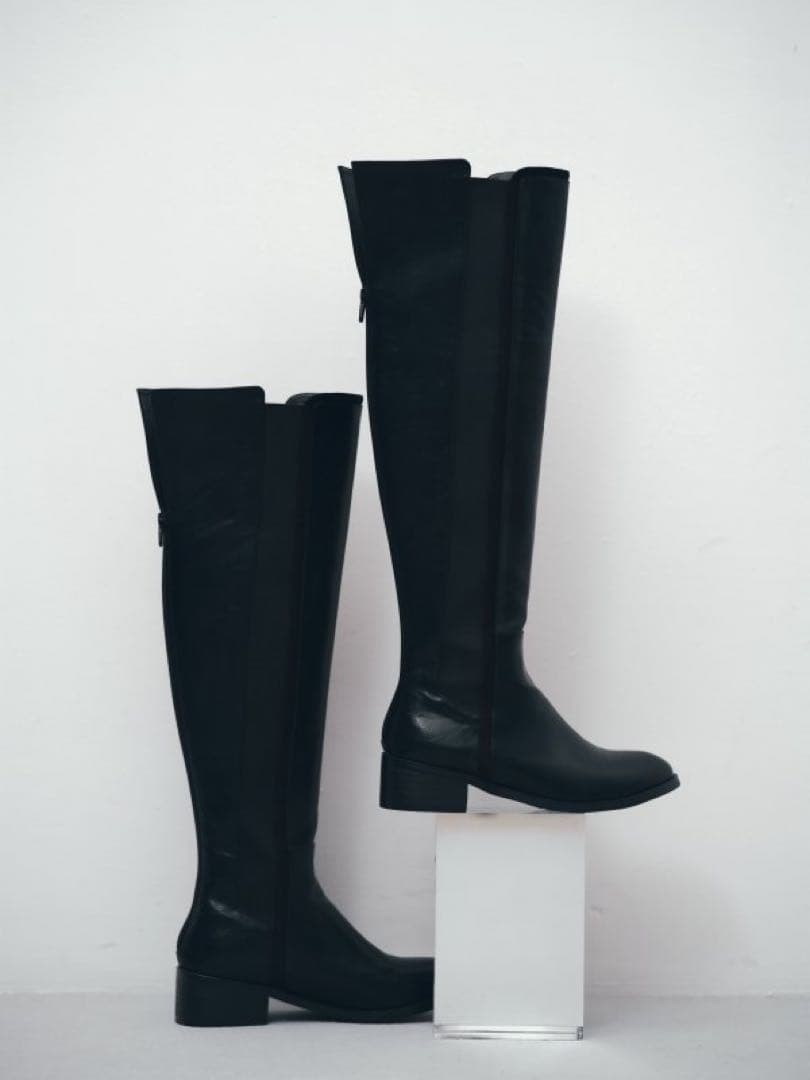 靴 HIAND Chelsea Knee-High Boots [BOOTS-3] Chelsea Knee-High Boots - HIAND