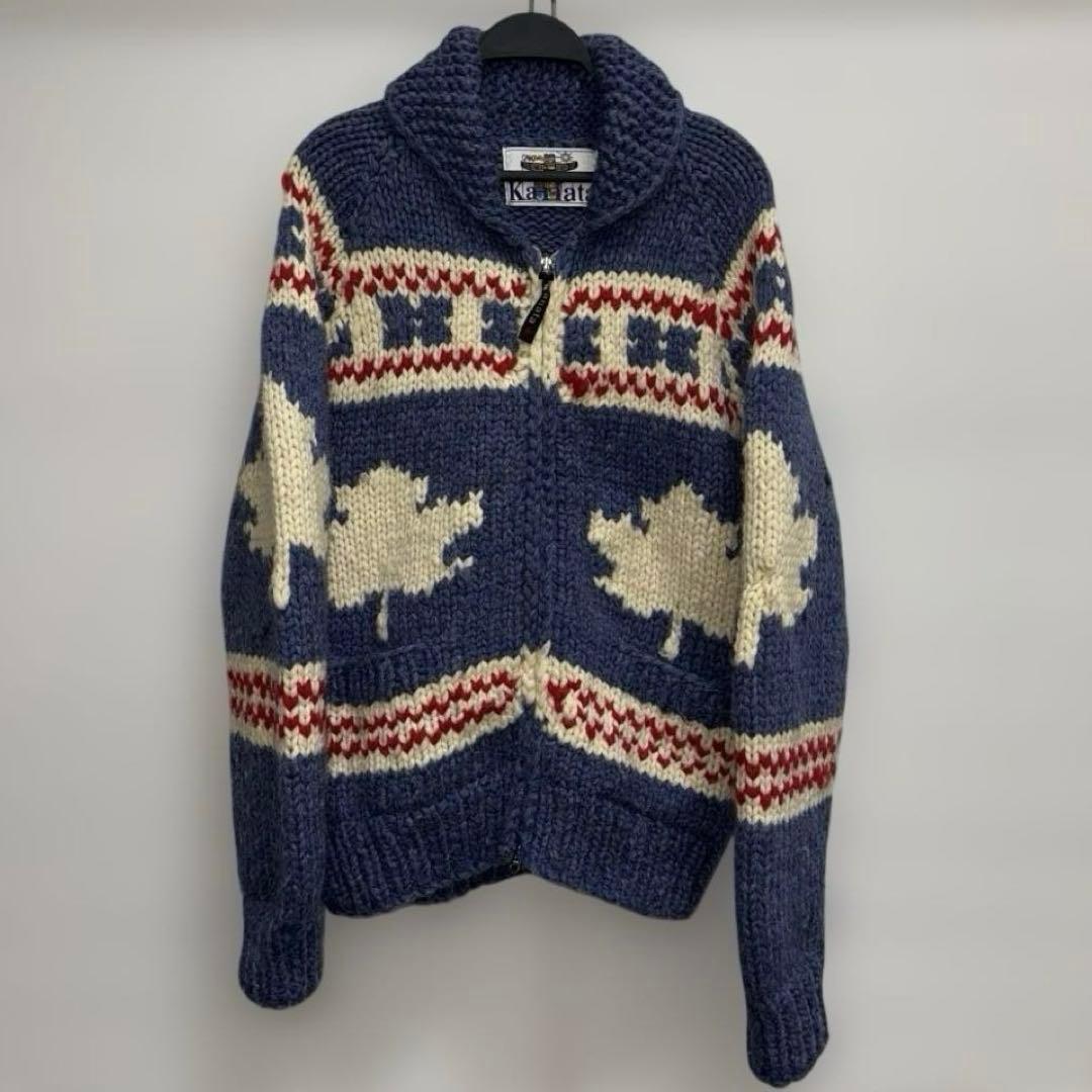 KANATA カウチンニット TALONジップ ダブルジップ ネイバーフッド NEIGHBORHOOD × カナタ KANATA カウチン ニット