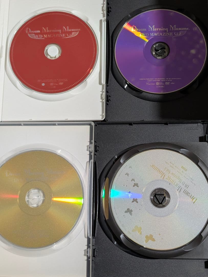 ドリームモーニング娘。DVD MAGAZINE vol.1〜4