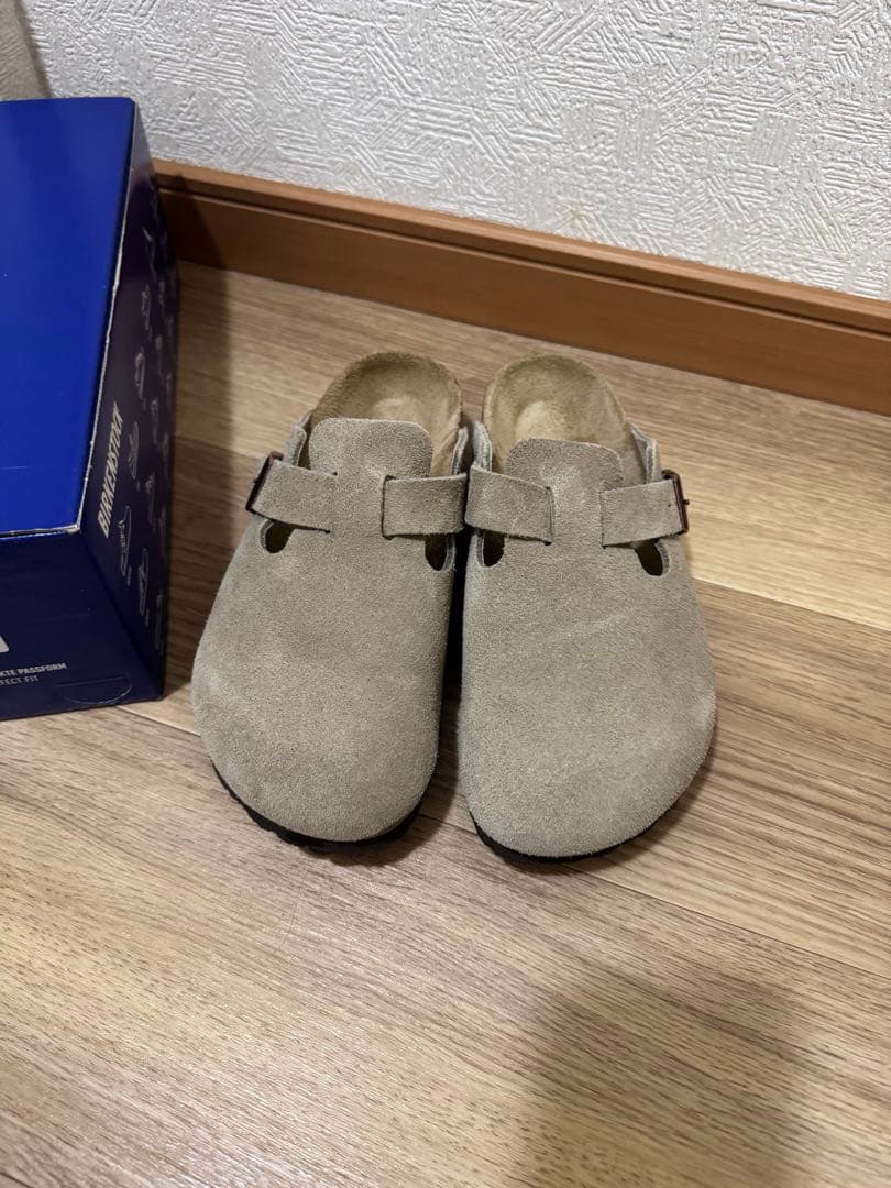 Nahasa さま専用　BIRKENSTOCK ボストン スエード トープ 38 BIRKENSTOCK【ビルケンシュトック】Boston / ボストン (スエードレザー
