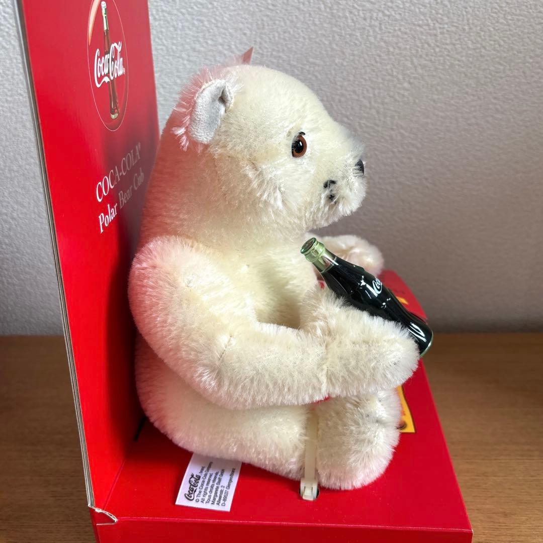 シュタイフ Steiff コカコーラベア テディベア 箱付き - メルカリ