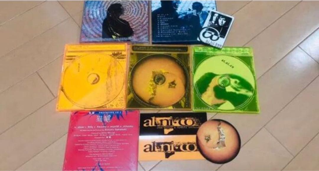 最終値下げ！上杉昇 防空壕サイン入りCD、アルニコ、猫騙ステッカー