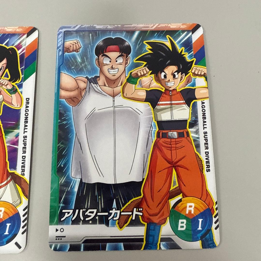 ドラゴンボールスーパーダイバーズ カリスマ アバターカード 全4種