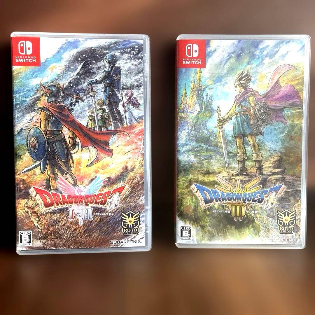 ドラクエ1&2 ドラクエ3 セット　Switch Amazon.co.jp: Dragon Quest I, II & III (1, 2 & 3) Collection (輸入