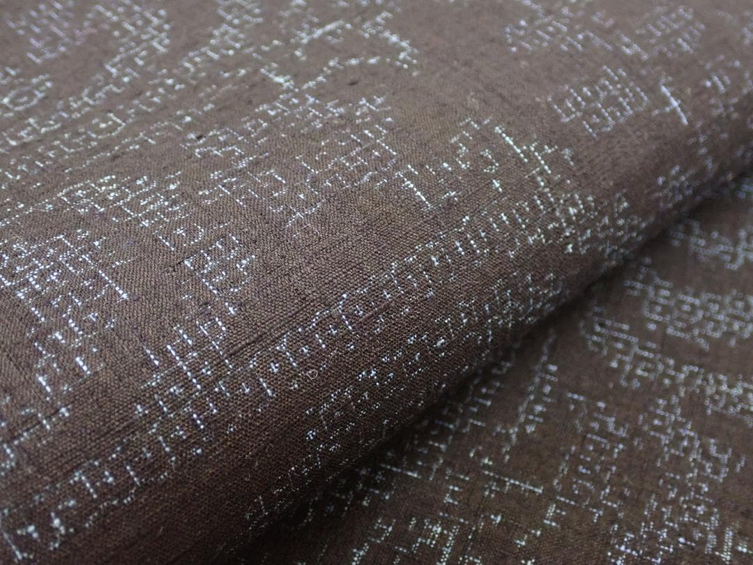 逸品 本場結城紬 証紙付 身丈157.5cm(+4cm) 真綿手紬 単衣仕立て