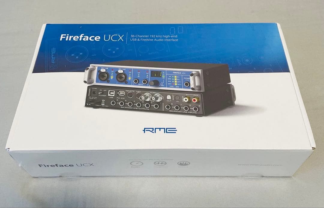 【新品未開封】RME Fireface UCX オーディオインターフェース Fireface UCX II | Advanced USB Audio Interface - rme-usa.com