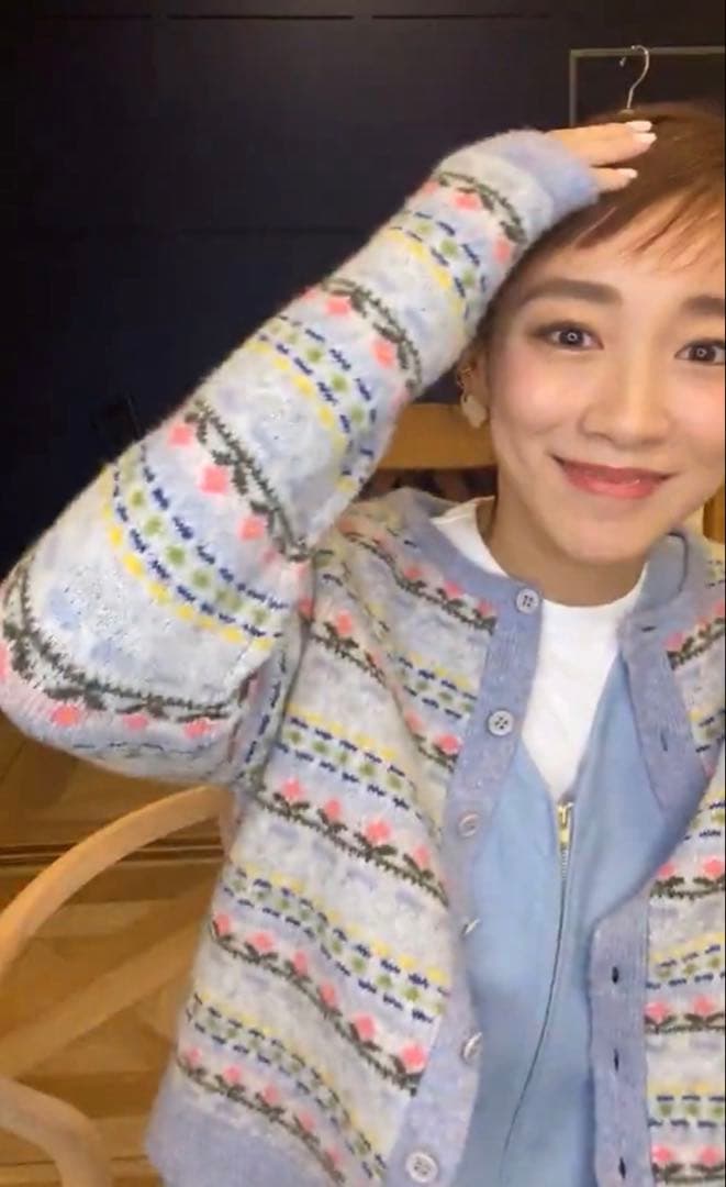 Rosy Monster フェアアイルカーディガン ロージーモンスター ニット