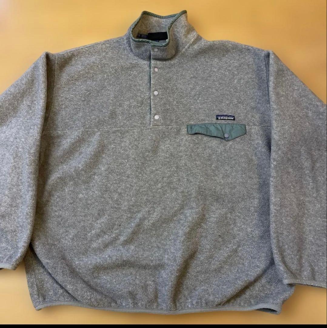 USA製 XL patagonia スナップt グレー（杉咲花） - メルカリ