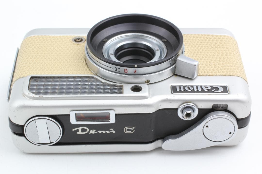 美品整備済] ベージュ Canon Demi C 50 & 28mm 1139 - メルカリ