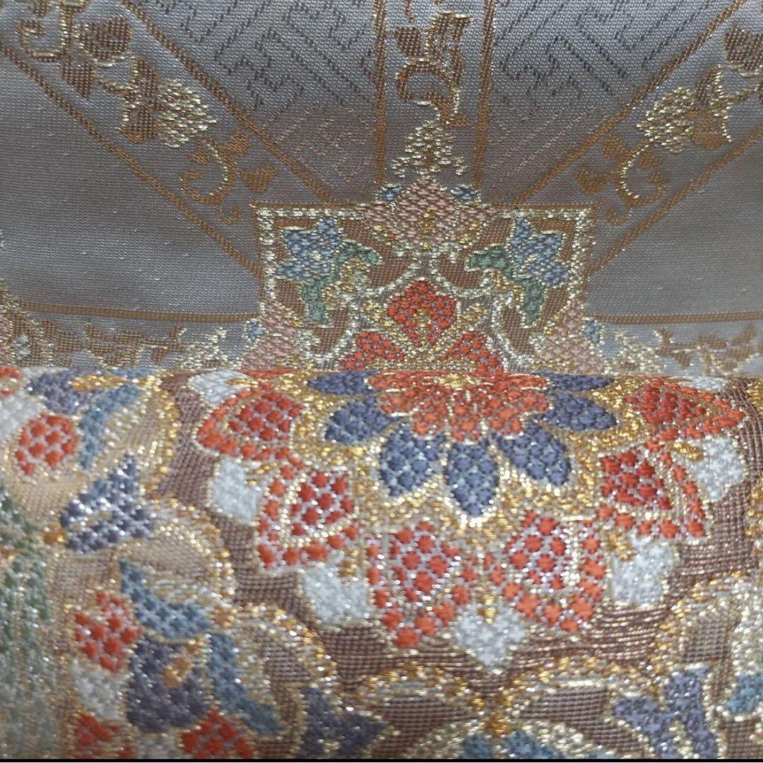 西陣織　六通柄袋帯　嵯峨羅豊彩華文　着物　フォーマル