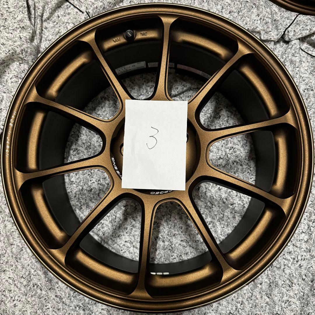 ZE40 18in PCD100 7.5J+48/8.5J+45 ブロンズ