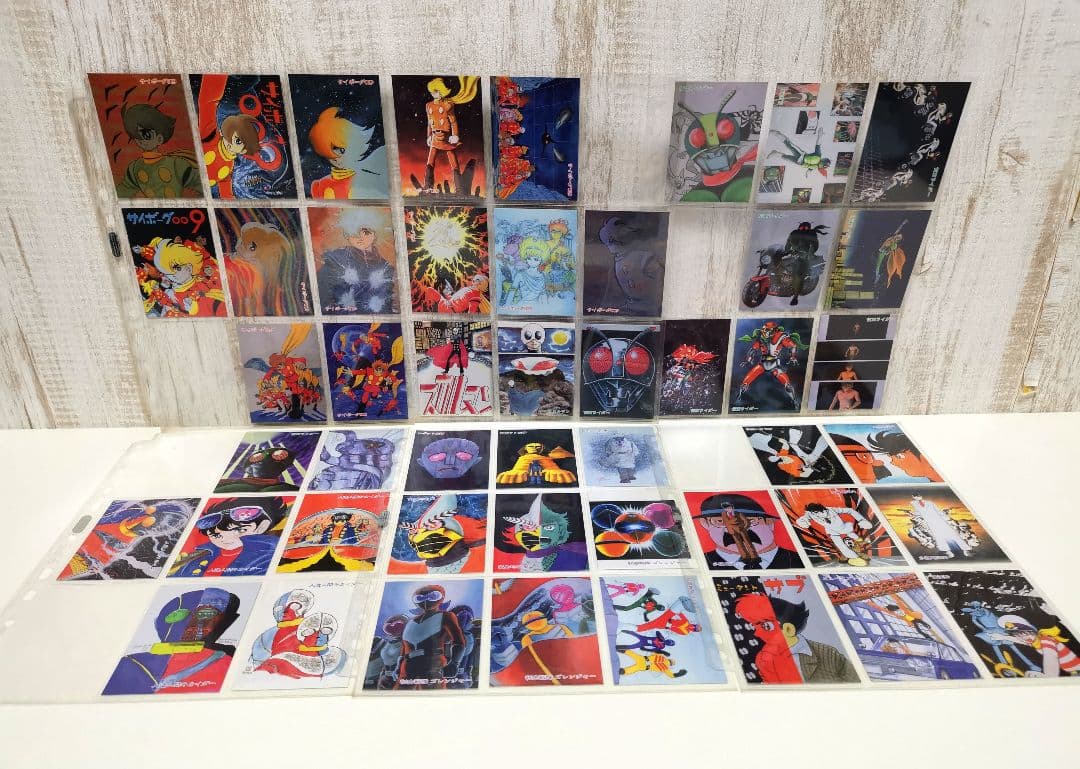 石ノ森章太郎 萬画 コレクションカード 149枚 まとめ売り エポック