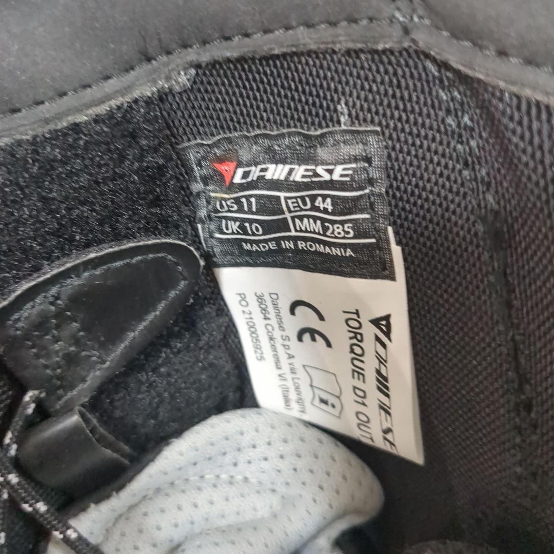 バイクウェア・装備 Dainese TORQUE 3 OUT BOOTS EU 44 28.5cm