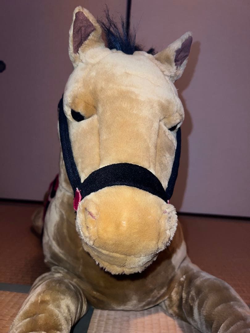 廃盤】 トイザらス Animal Alley 馬 ジャンボ ぬいぐるみ - メルカリ
