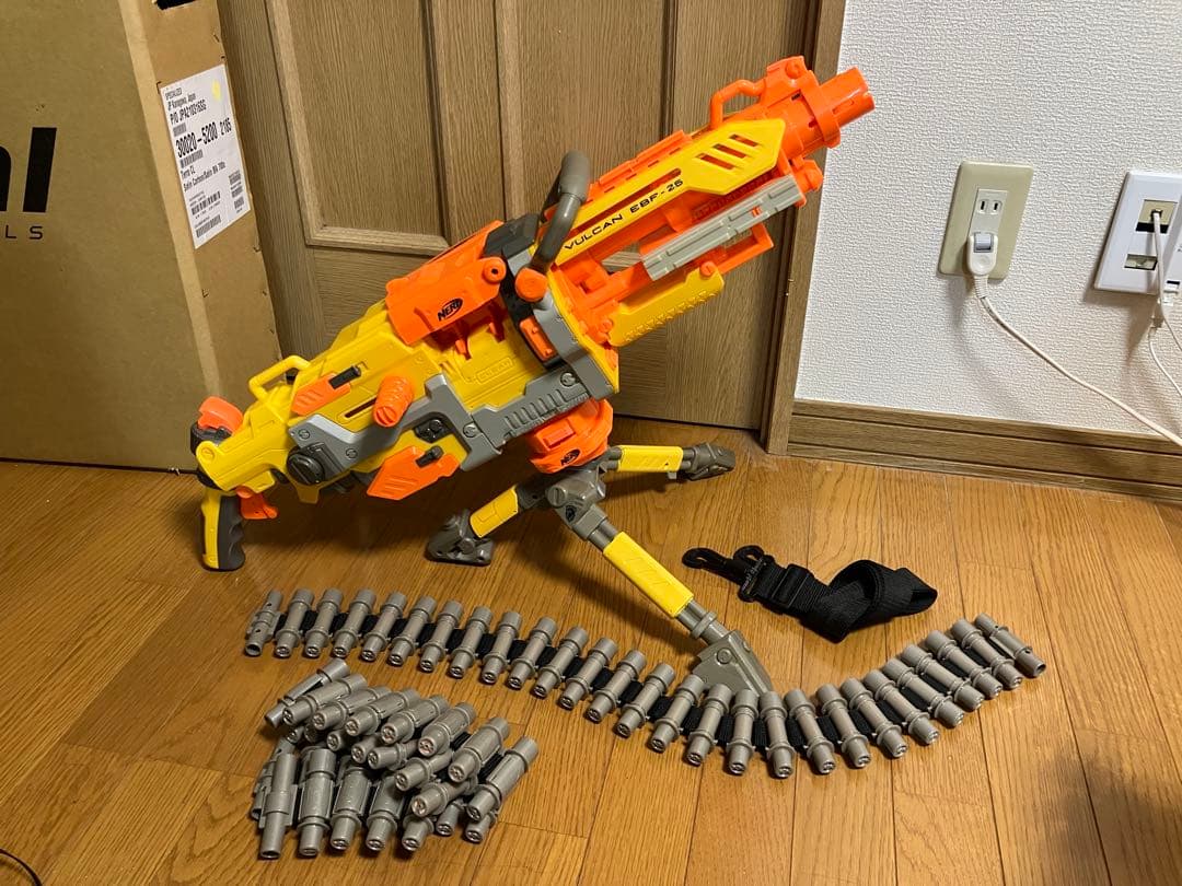 nerf N-STRIKE EBF-25 バルカン　箱以外完品　動作確認済み Amazon.co.jp: Nerf N-Strike バルカン EBF-25 ダーツブラスター
