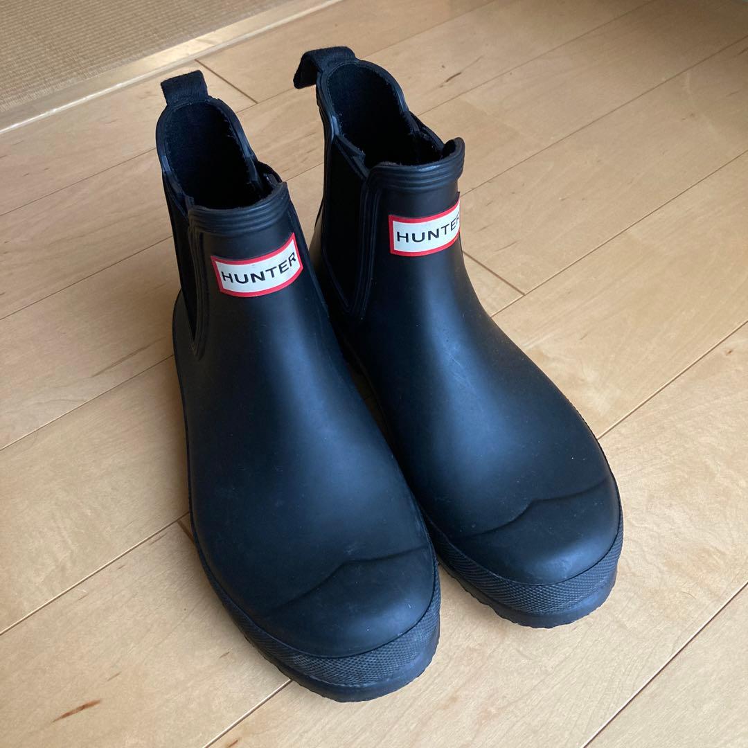 HUNTER ブラック レインブーツ　24センチ hurufs7105pvcblk.jpg