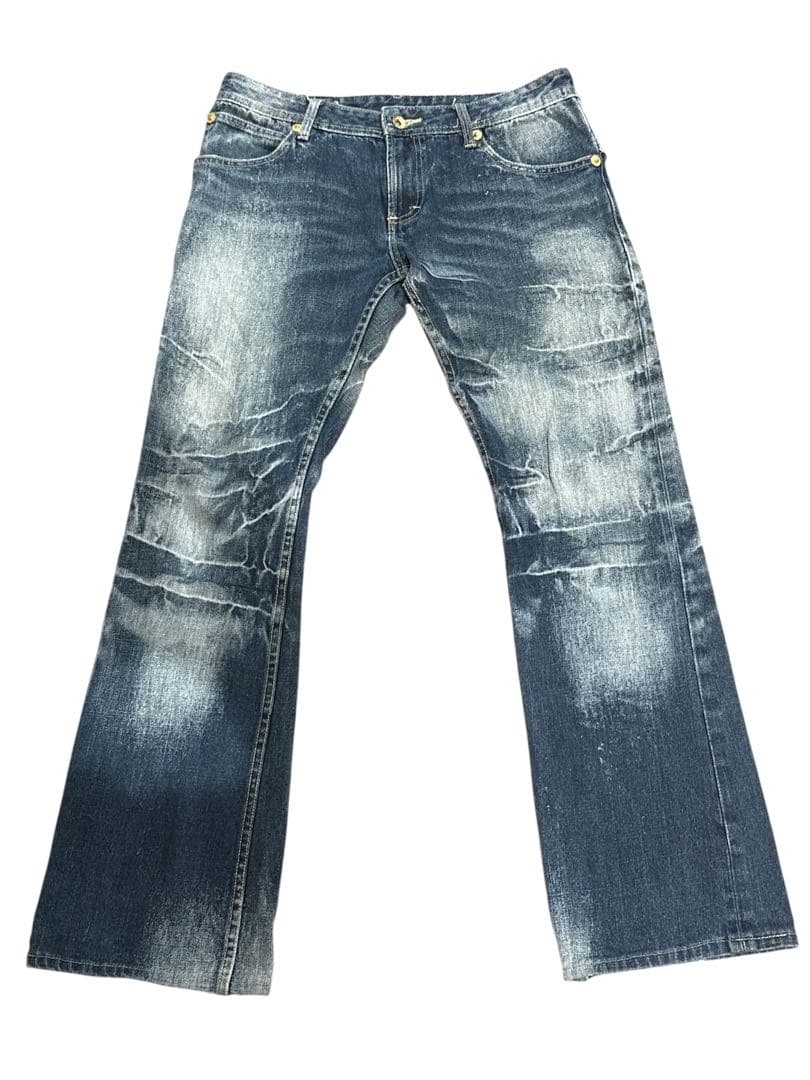 semantic design お兄系 フレアデニム Y2K 平成 ホスト系 - メルカリ