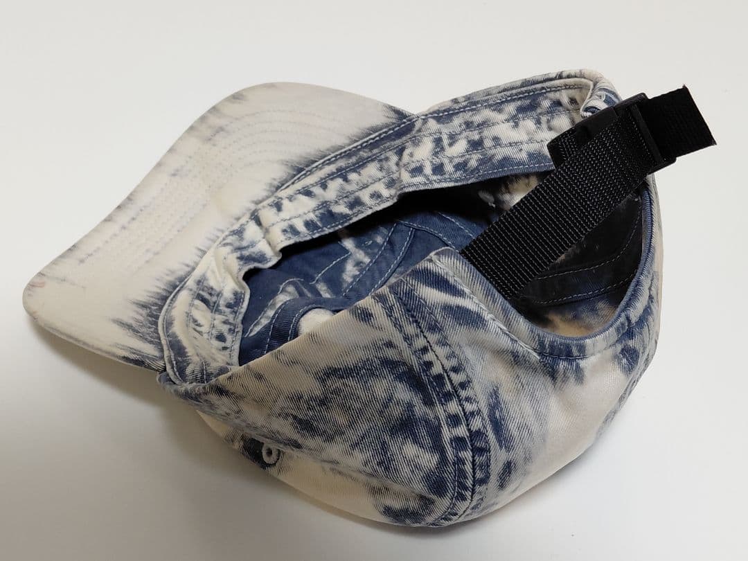 Supreme　Bleached　Chino　Camp　Cap　\"Navy\"