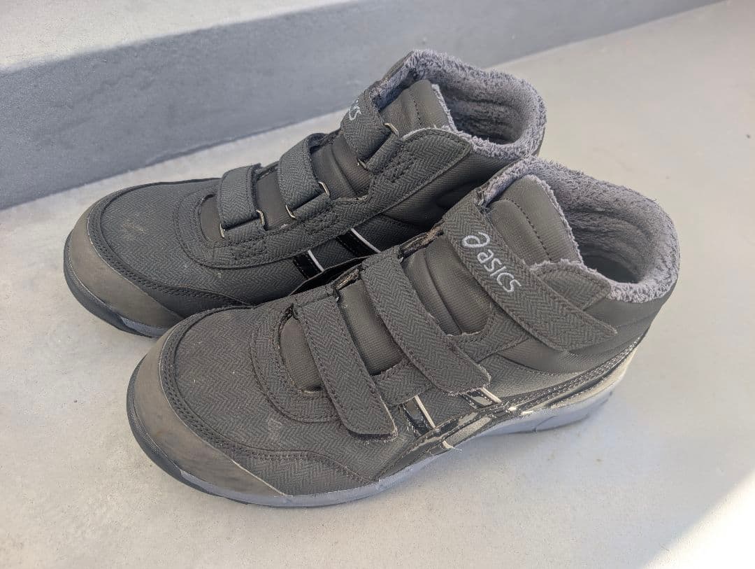 アシックス ウィンジョブ ブラック 27.0cm