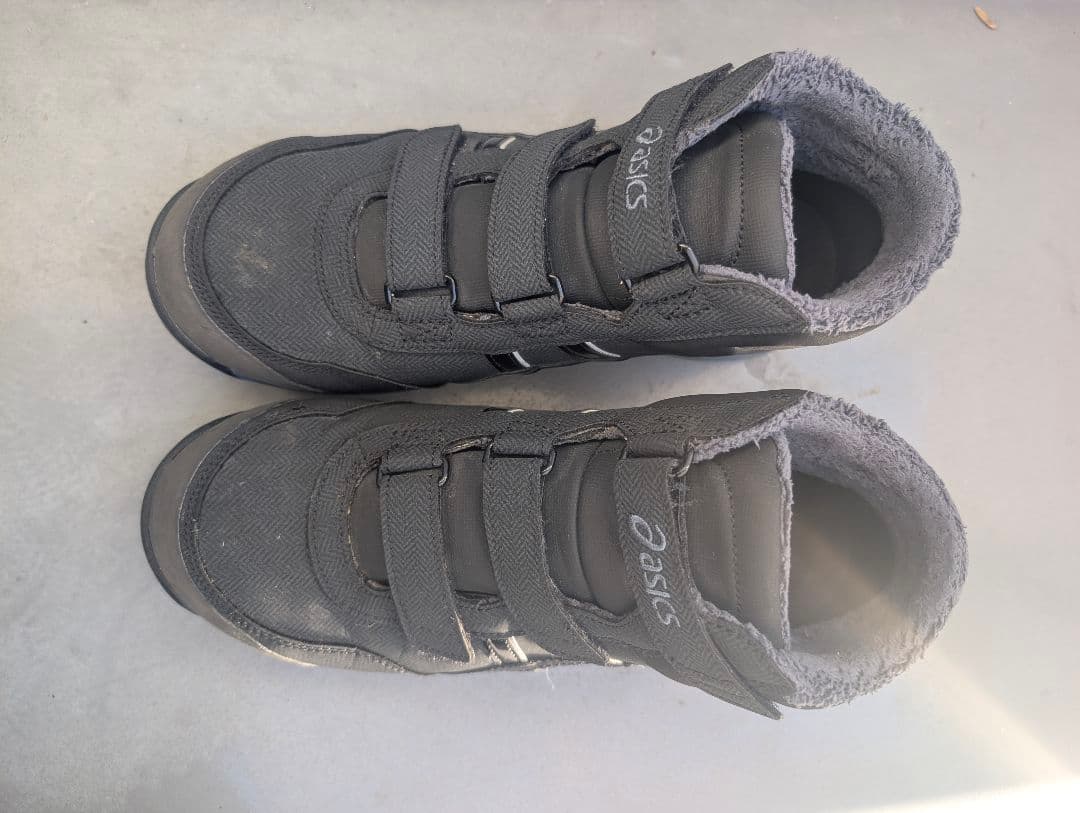 アシックス ウィンジョブ ブラック 27.0cm