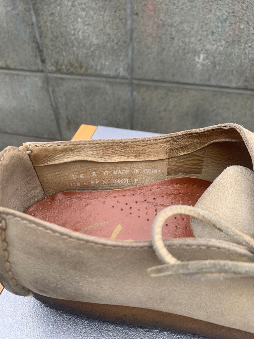 Clarks luggerWallabees クラークス 廃盤 ワラビー ラガー - メルカリ