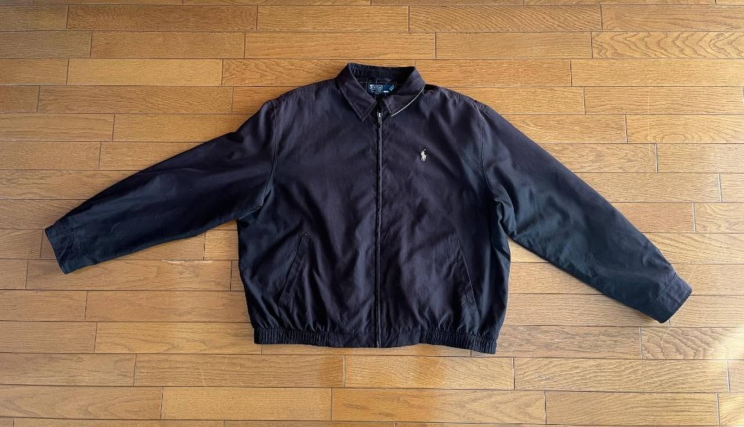 Polo Ralph Lauren ナイロンジャケット　メンズ　ブラック　XL 日本未発売 Polo Ralph Lauren ナイロンジャケット “BLACK