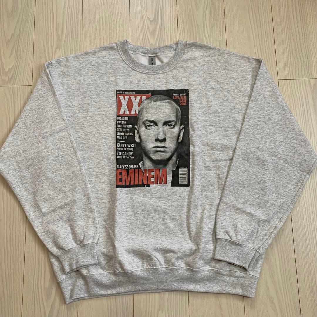 新品 エミネム EMINEM ビッグデザイン スウェット トレーナー shady