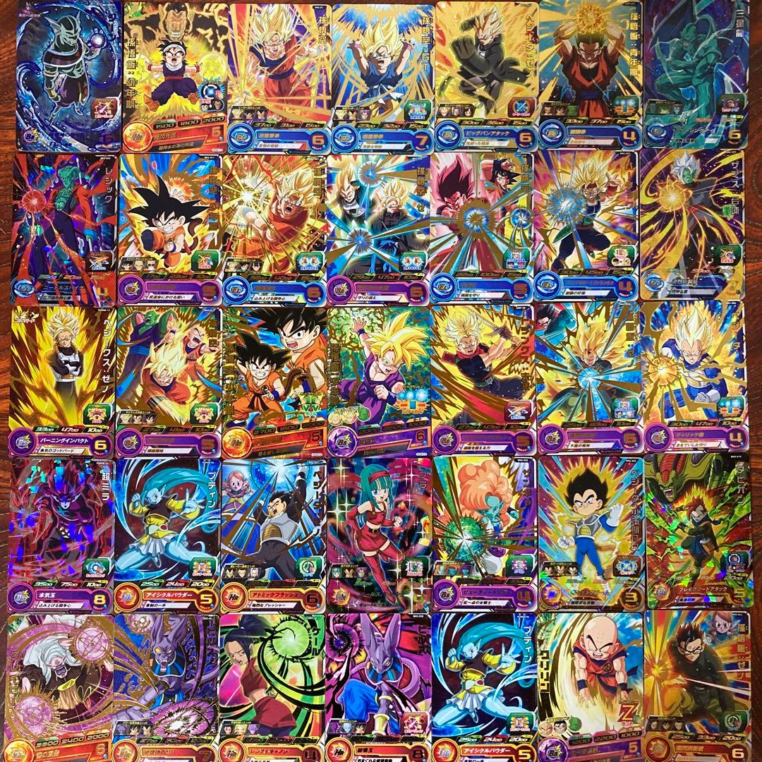 スーパードラゴンボールヒーローズカードセット35枚！！おまけ6枚付き