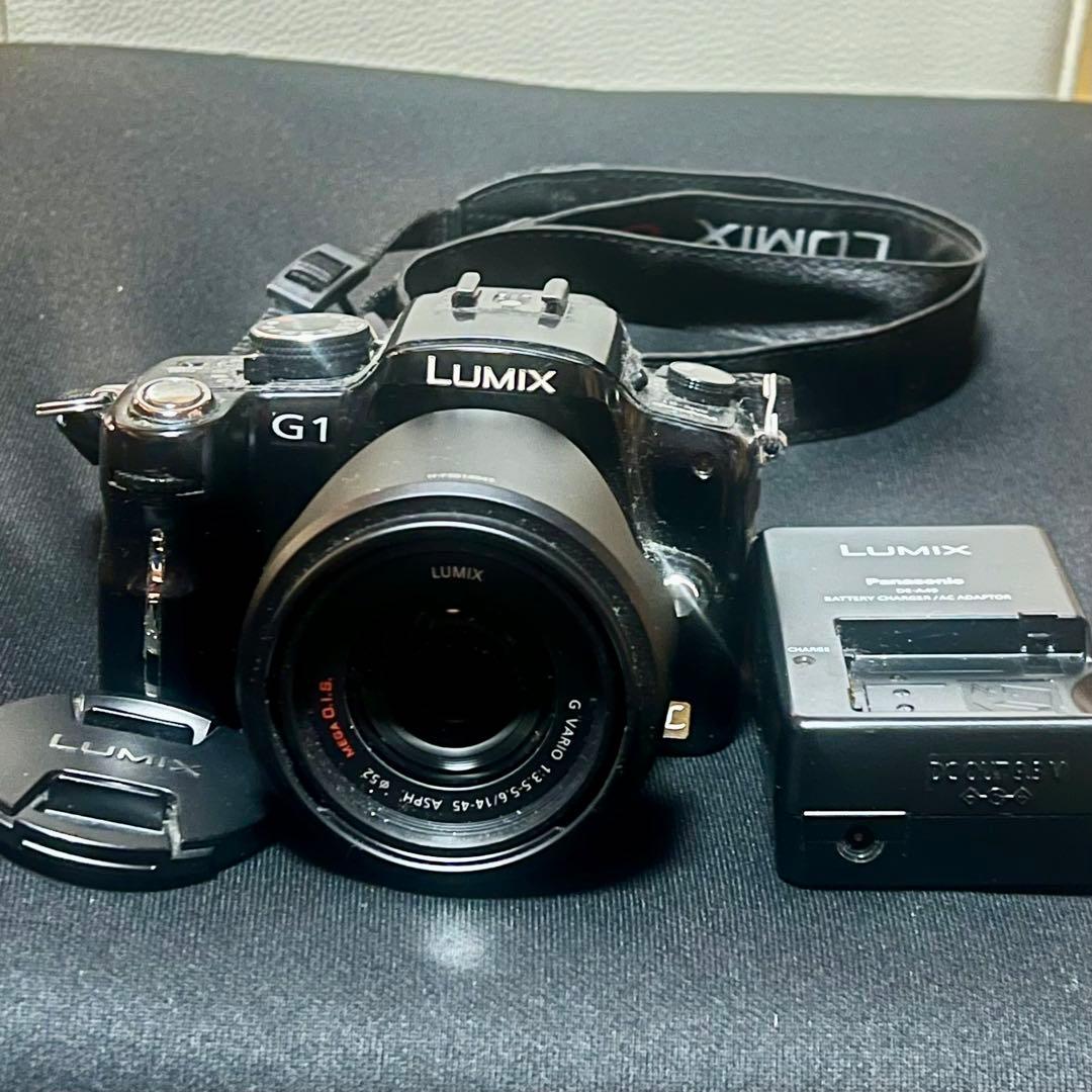 Panasonicミラーレス一眼レフ　G1 14-45ミリレンズ一式　ユーズド Panasonicミラーレス一眼レフ G1 14-45ミリレンズ一式 ユーズド