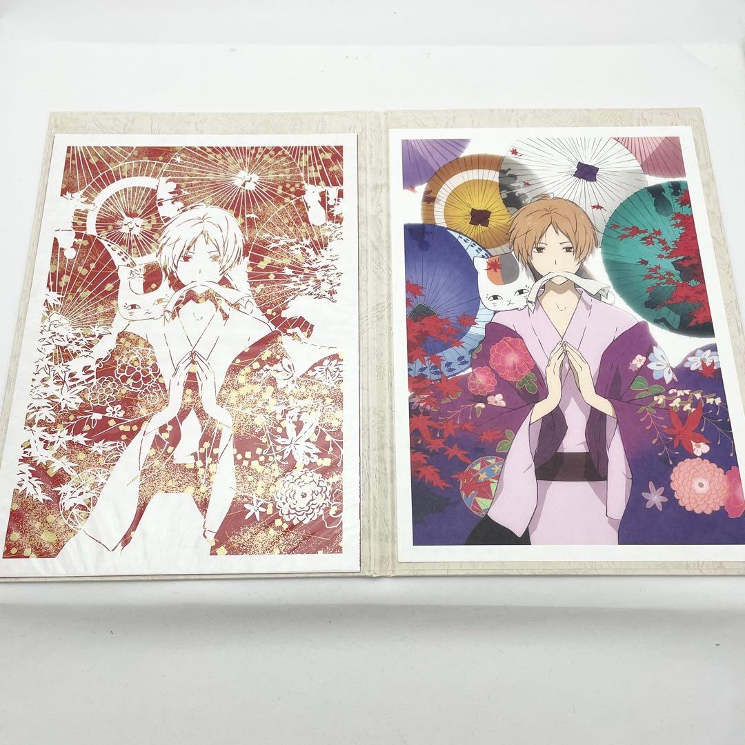 夏目友人帳イラストカードクリアファイル伽羅切絵5つセット