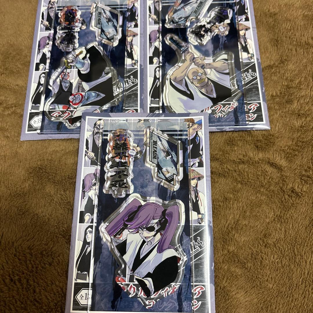 BLEACH 初代護廷十三隊 アクリルフィギュアコレクション 齋藤不老不死