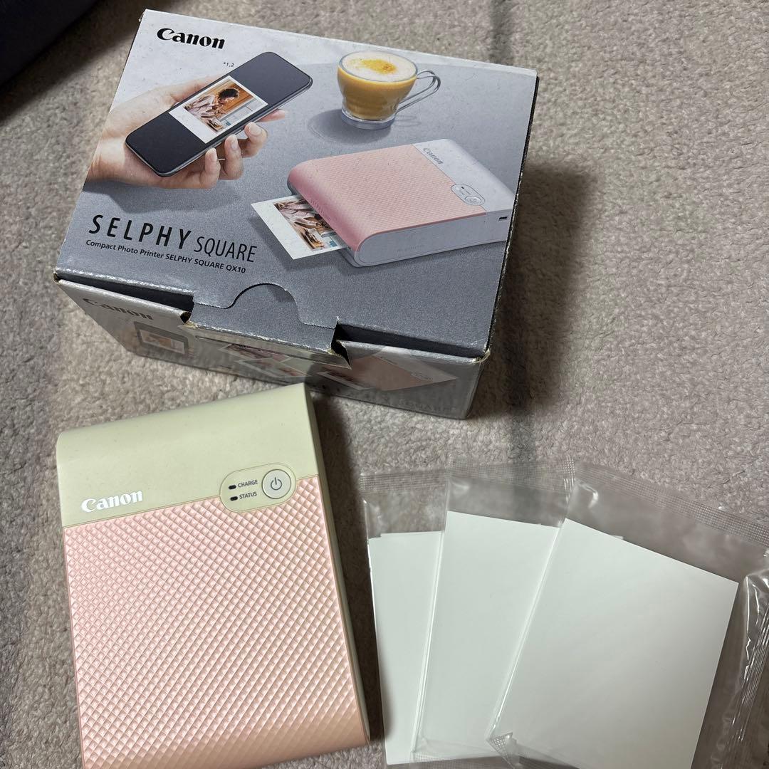 プリンター・複合機 Canon SELPHY SQUARE QX10 selphy_square_qx10_front_slant