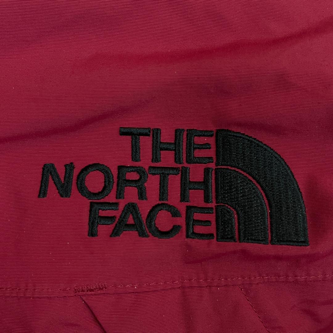 《美品》ザノースフェイス ダウンジャケット ドライベント XS メンズ エンジ色