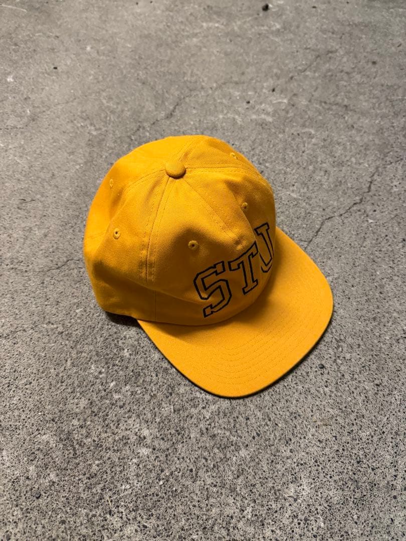 帽子 STUSSY cap yellow Stussy Mountain Hardwear Hat Cap Mens Adjustable Yellow Trucker