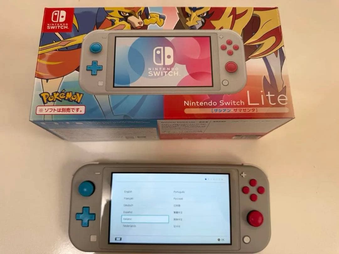 F*c様 Nintendo Switch Lite ポケモンデザイン メタリックグレーのスイッチライト！ポケモンデザインの「Nintendo