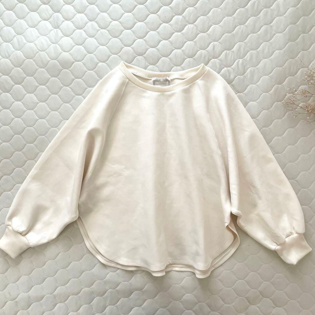24SS極美品】BEARDSLEY ダンボールサークルプルオーバー アイボリー