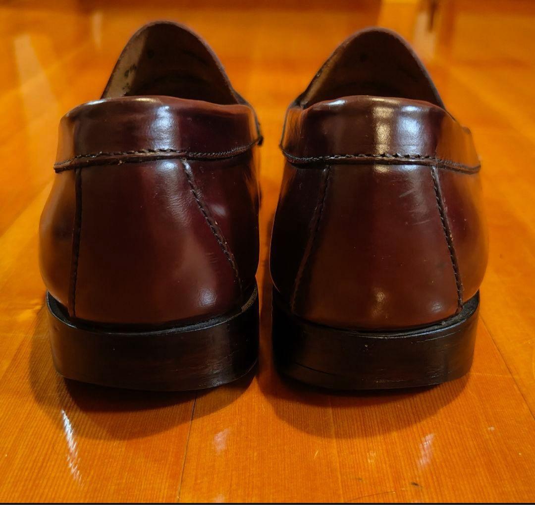 G.H.BASS WEEJUNS　ダークブラウン レザー ローファー