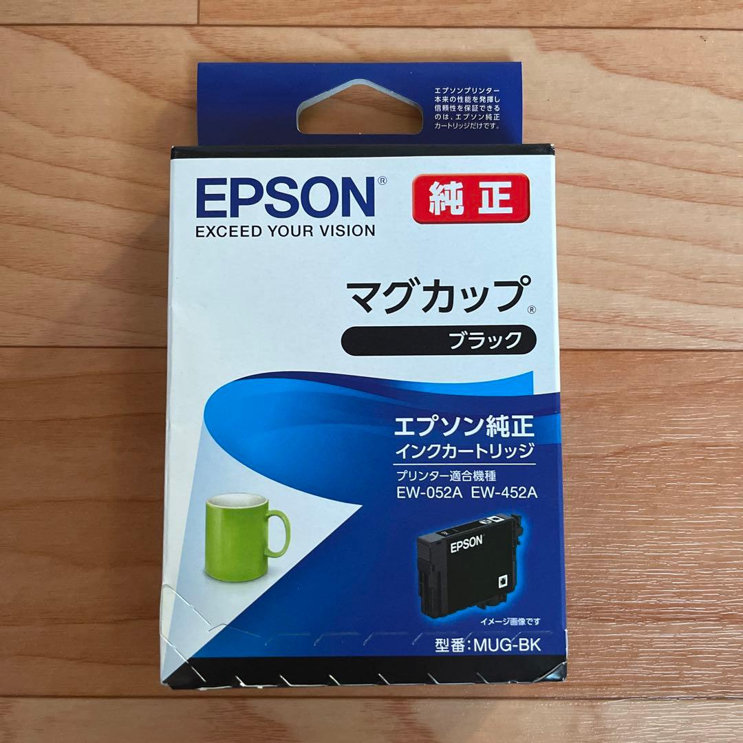 純正EPSON MUG-BK エプソン マグカップ ブラック 黒 - メルカリ
