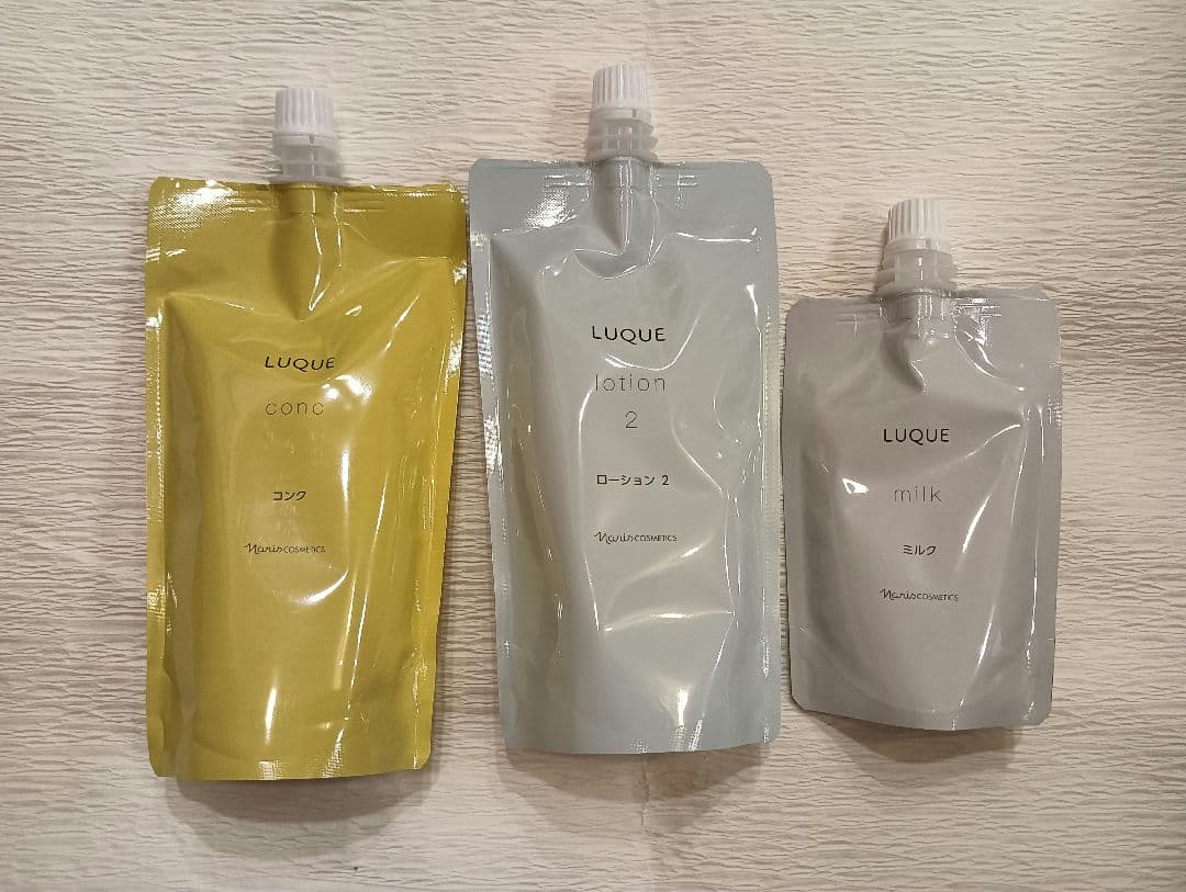 ナリス ルクエ コンク ローション2 ミルク詰め替え 3点セット - メルカリ