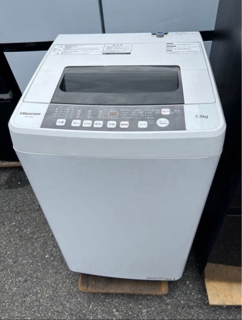 2019年式 5.5kg Hisense 洗濯機 HW-T55C