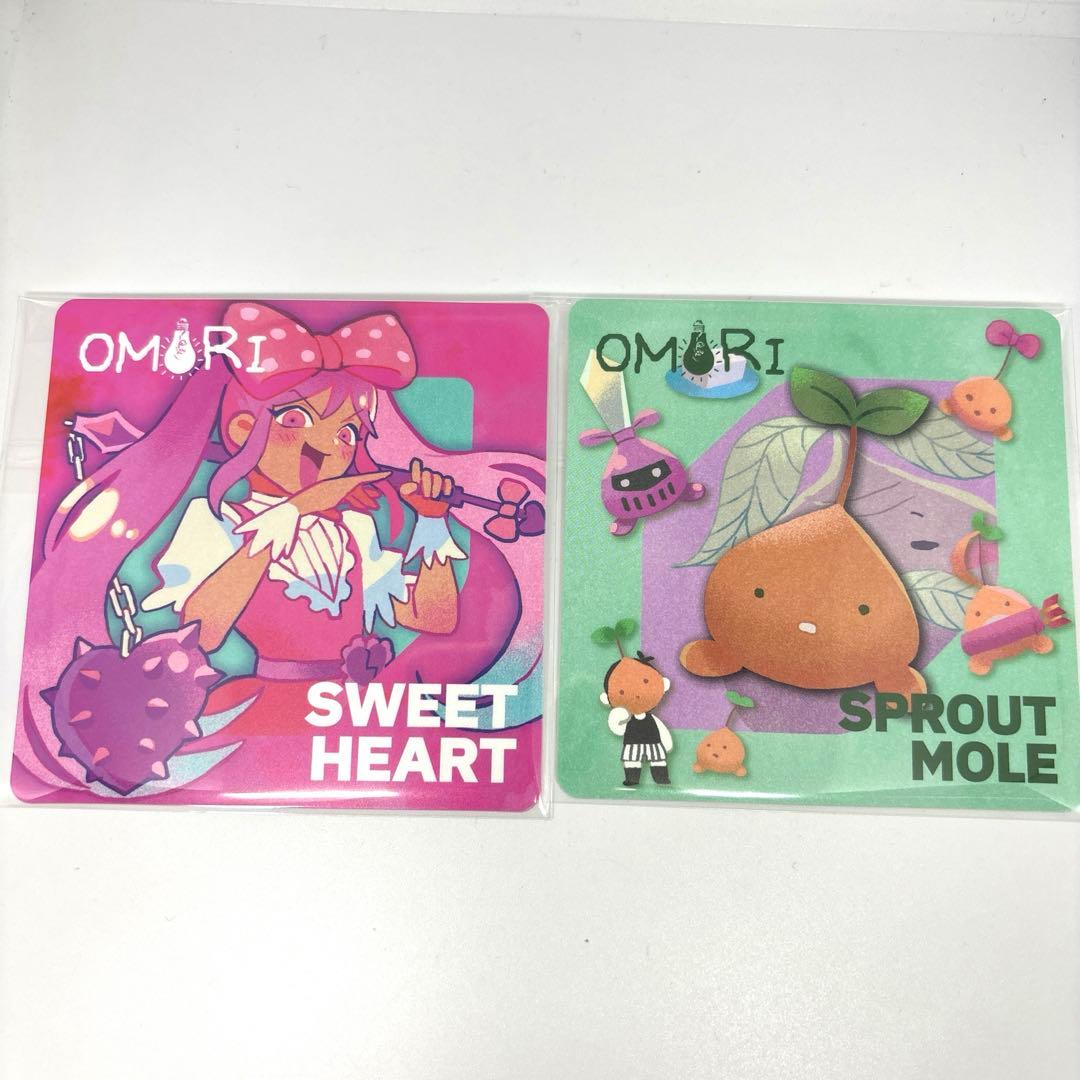 ゲーマー焼き OMORI スイートハート 苗モグラ コースター 購入特典