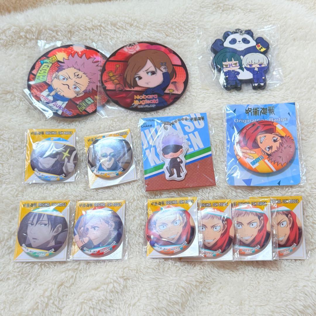 呪術廻戦 缶バッジ アクスタ まとめ売り - メルカリ