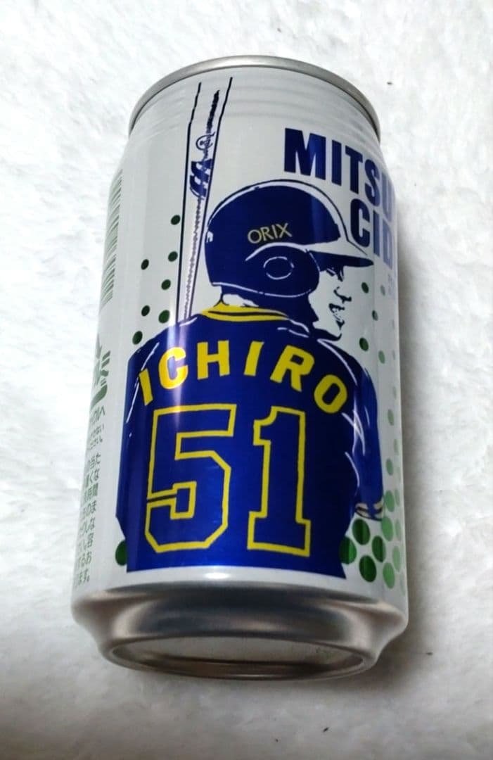 イチロー缶三ツ矢サイダー4本セット - メルカリ