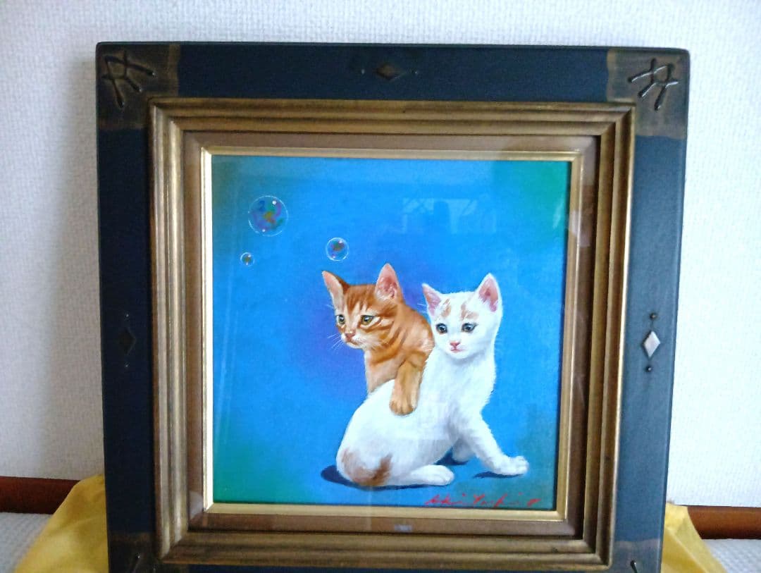 八代亜紀さん油彩画S3号 - メルカリ