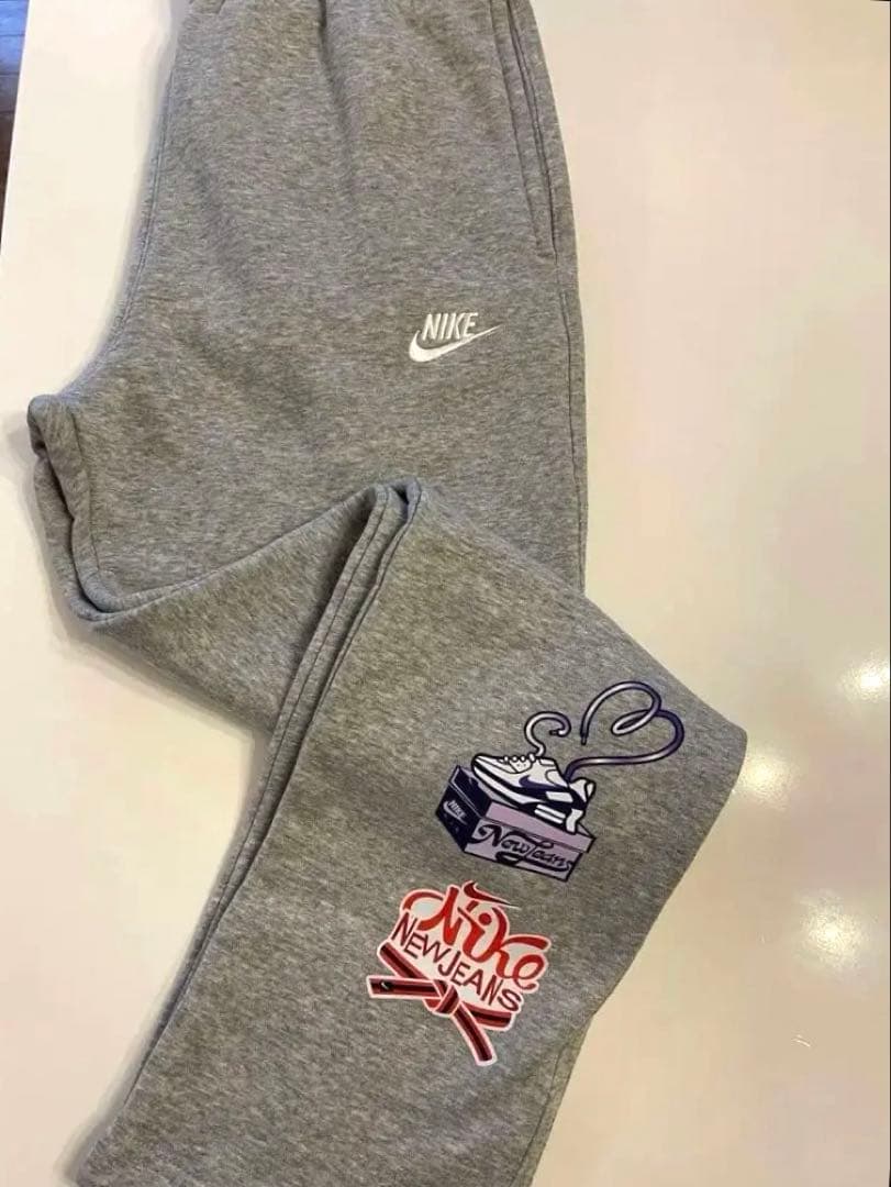 韓国限定 Nike ナイキカスタム スウェット ニュージーンズ ナイキ レア