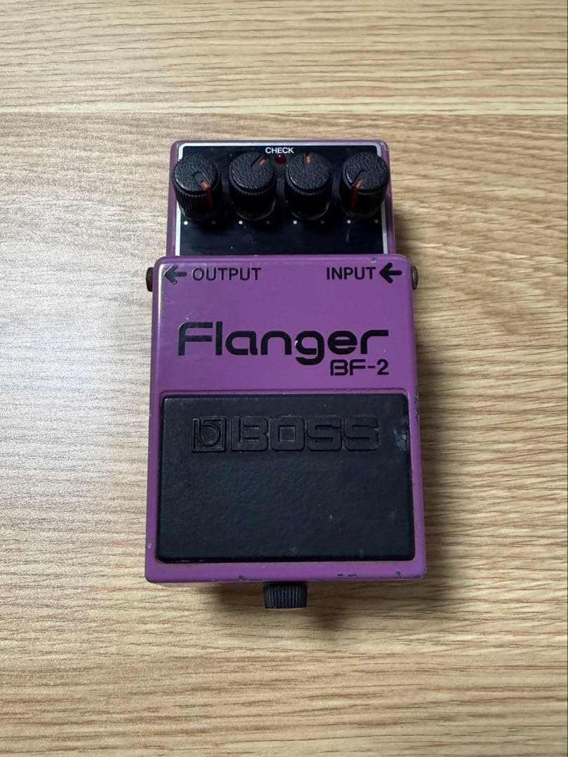 BOSS Flanger BF-2 エフェクター Boss BF-2 Flanger 1984-1990 (Green Label) Made In Japan | Reverb