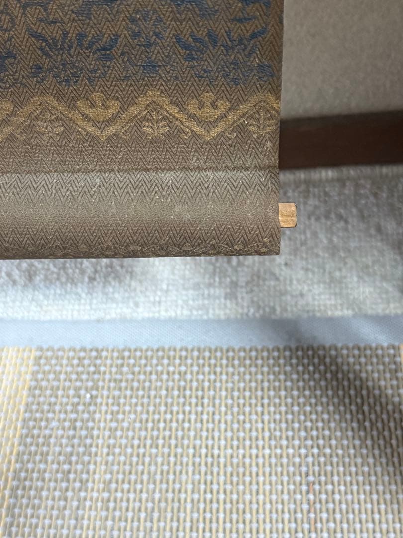 孔雀牡丹の圖 絹本肉筆 落款 掛軸 古美術 送料込み250716 - メルカリ