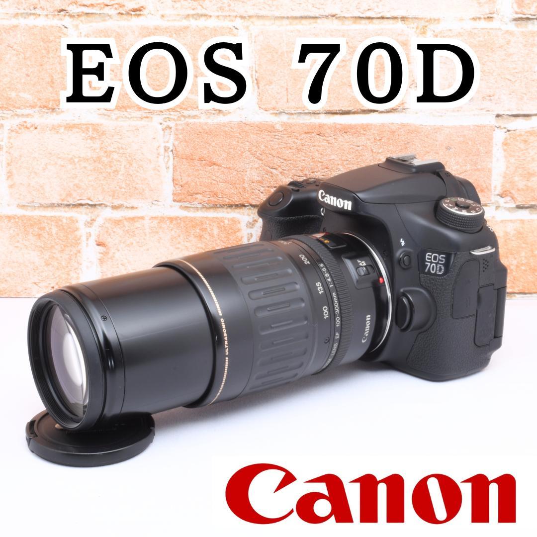 超望遠レンズ✨Canon EOS 70D✨Wi-Fi機能✨推し活おすすめ◎ レンタル] CANON EF70-200mm F2.8L IS III USM 望遠ズームレンズ